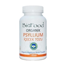 BioFood Organik Psyllium Husk Karnıyarık Otu İçecek Tozu 250 G