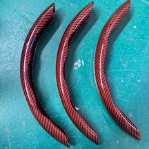 Hightower 3lu Kırmızı Lazer Direksiyon Kılıfı Güçlü Kavrama Düğme Desen Çoğu Araç İçin 3'lü Paket - Kırmızı Laser Sürümü