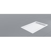 Shower 70x120 Drop Dikdörtgen Flat Duş Teknesi H:5 Cm