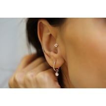 Reis Kuyumculuk Tria Tragus T9491 Altın  Küpe