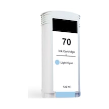 Hp70 C9390A 130Ml Light Cyan Uyumlu Photoink Kartuş Z2100 Z3100