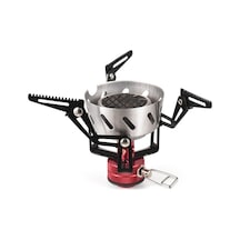 Yüksek İrtifa İçin Hafif Ve Rüzgara Dayanıklı Tüplü Ocak - 3200w Hızlı Isıtma Siyah Siyah