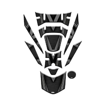 Honda Pcx 2018 - 2020 Uyumlu Tank Pad Set 002 Standart