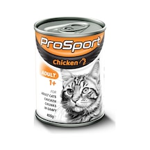 Prosport Chunk Tavuk Etli Yetişkin Kedi Konserve Mama 400 G