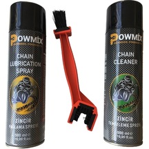 Motosiklet Powmix Zincir Bakım Seti