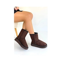 Sophia Kahverengi Süet Bot Çok Renkli