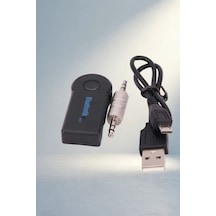Pratik Bluetooth Araç Kiti Aux Çıkışlı Tüm Araçlara Uyumlu