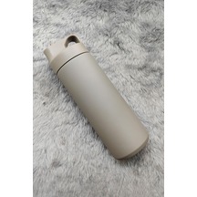 304 L Çelik Gri 500 Ml Pipetli Matara Suluk Cin414gr Diğer