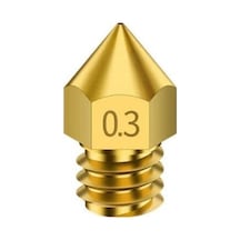 3d Yazıcı-printer Mk8 0.3mm Pirinç Nozzle