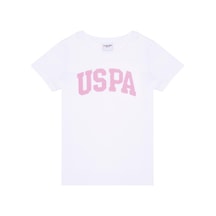 U.S. Polo Assn. Kız Çocuk Bisiklet Yaka Basic Tişört BEYAZ U.S. Polo Assn. Kız Çocuk Bisiklet Yaka Basic Tişört BEYAZ