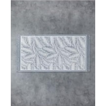 Leaves Dokuma Kilim Gri 1