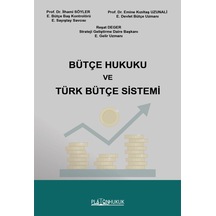 Bütçe Hukuku Ve Türk Bütçe Sistemi Ders Kitabı