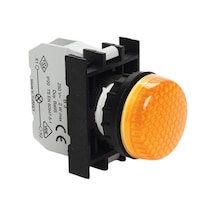 Emas B0s0xs B Serisi Plastik Led'li 100-230v Ac Sarı 22 Mm Sinyal