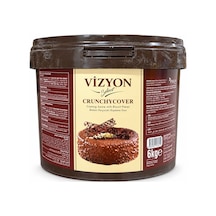 Vizyon Crunchycover Bisküvi Parçacıklı Kaplama Sosu 6 Kg