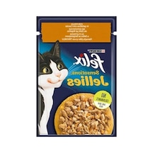 85 Gr Tavuk Havuç Jel Pouch Kedi Konservesi 100 G