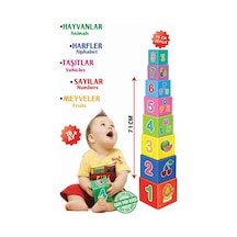 2137 Eğitici Denge Kule Oyunu