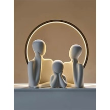 Bernami Biblo Pinterest 3 Kişilik Beton Heykel Obje Biblo Aile Beton Minimal Obje Biblo Aile