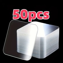 Fochsia Popüler Seçim Kare Şekilsiz Şeffaf Akrilik Çift Taraflı Yapışkan Yüksek Yapışkanlık