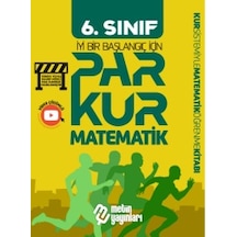 Metin 6. Sınıf Parkur Matematik Soru Bankası Çözümlü