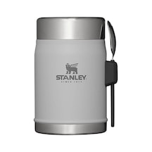 Stanley Klasik Paslanmaz Çelik Yemek Termosu Kaşıklı 0,40 LT 0,40 Gri