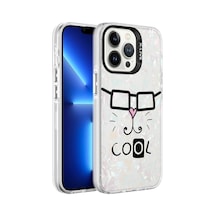 Apple Uyumlu iPhone 13 Pro Max Kılıf Mermer Desenli Marbello Kapak