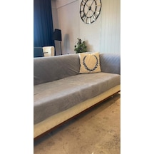 Tr Wellsoft Koltuk Örtüsü 220x230 Gri Diğer