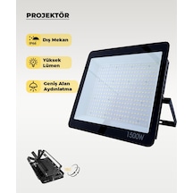 1500w Led Projektör 6500k Beyaz Işık 1 Adet