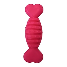 Plastik Halter Dikenli Kemik Büyük 20 Cm Pembe