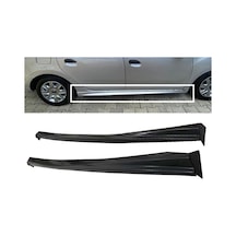 Renault Clio Mk3 R Yan Marşpiyel Seti Mat Siyah Plastik 2 Adet 2006-2012