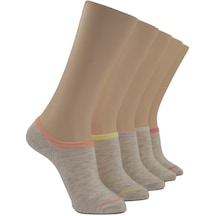 Bayan Babet Sneaker Çorap 5 Li Beş Renk