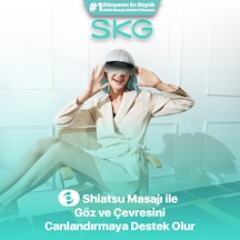 SKG E7-en Taşınabilir Akıllı Göz Masaj Aleti, Geleneksel Shiatsu Masaj Terapisi