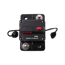 Xuweiwei Car Rv Sigorta Tutucu 200a Otomatik Devre Kesici Switch Koruma Reset 30a-300a