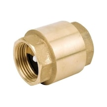 Yaylı Dik Çekvalf 1 1/4'' Sarı