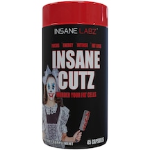 Insane Labz Insane Cutz Intense Cuts Fat Burner Men Women Thermogenic Weight Loss Appetite 45 Caps Aromasız