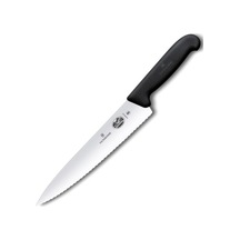 Victorinox 5.2033.22 Tırtıklı Şef  Dilimleme Bıçağı Siyah