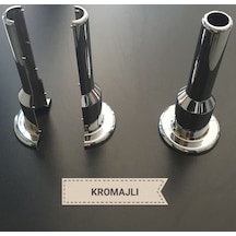 Radyatör Petek Boru Gizleme Aparatı Krom Radyatör Petek Boru Gizleme Aparatı Krom