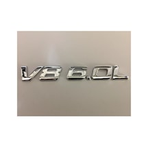 Vtr V8 6.0 L Krom Çamurluk Yazısı Mercedes Gl