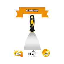 Profesyonel Macun Spatulası 12,5 Cm Dayanıklı Esnek Yapı Tamir Sıva Alçı Yüzey Düzeltme Aleti 125 Mm