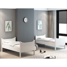 Afilli Ayrılabilen Tamamı Mdf Ranza Beyaz 90x190 R1005 Afilli Ayrılabilen Tamamı Mdf Ranza Beyaz 90x190 R1005