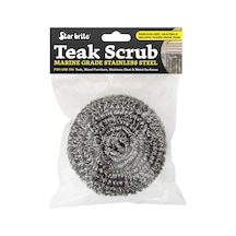 Starbrite - Tik Ovma Teli ''magic Scrub'' Paslanmaz Çelik : Tik Ahşaplardaki İnatçı Kir Ve Küflere Karşı Profesyonel Çözüm