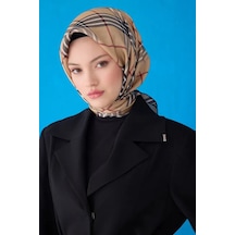 Belli Twill İpek Eşarp 25ya4122-83 Çok Renkli