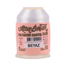 Altınbaşak Oya Ve Dantel İpi 20 Gr - Royaleks - No: Beyaz