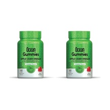Gummies Apple Cider Vinegar, Çiğnenebilir Jel Form 2 Paketi