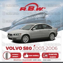 Volvo S80 Muz Silecek Takımı (2003-2006) RBW