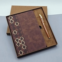 Hubrendy Emin Lüks Kutulu Defter Kalem Set