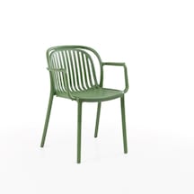Polo Sandalye 2'li Set Balkon, Bahçe Ve Kafe Sandalyesi Yeşil