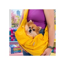 Kedi Ve Köpek İçin Crossbody Pet Sling Taşıma / Seyahat Ana Kucağı Çantası