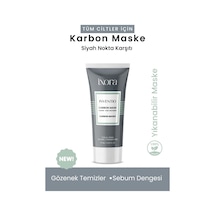 Inventio  Etkili Ve Siyah Nokta Önleyici Aktif Karbon Maske, 75 Ml