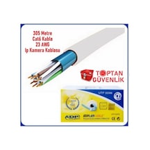 Cat6 305 Metre Cat 6 Kablo 23 Awg Ip Kamera Kablosu Arna-5635