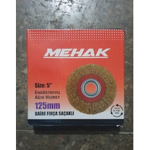 Saçaklı Dairesel Fırça 125mm